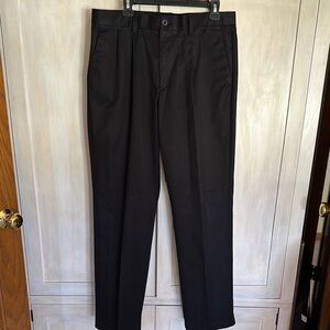 Dockers Black Dress Pants Classic Straight-Leg